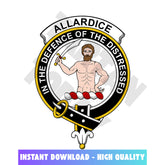 Clan Allardice Tartan Crest, Badges, Heraldry, Clans, Family Scotland PNG, Digital ClipArt High Quality LZ33 Allardice Tartan Tartan Today